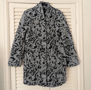 Banana Republic Factory Gray and Black Jacket